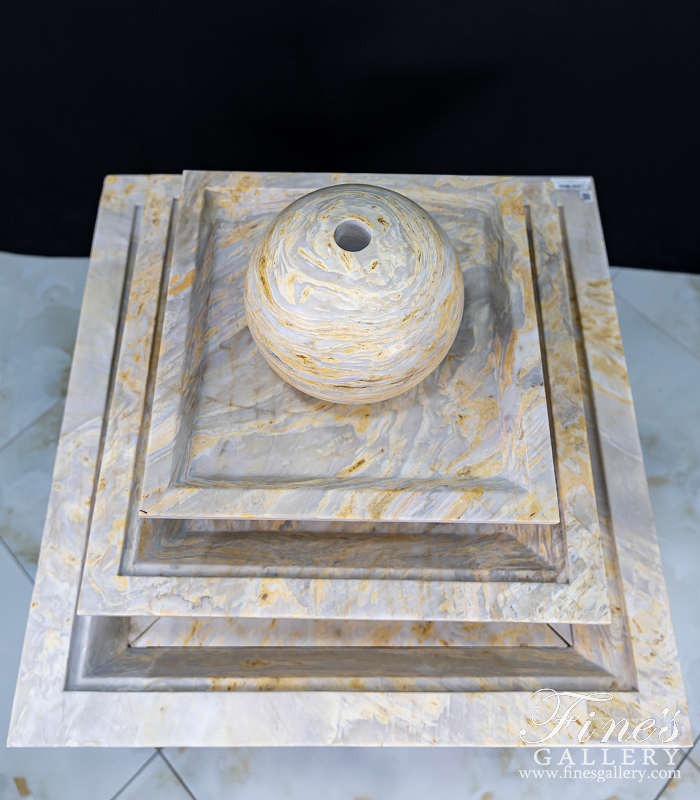 Search Result For Marble Fountains  - Orobico Light Modern Marble Fountain - MF-1972
